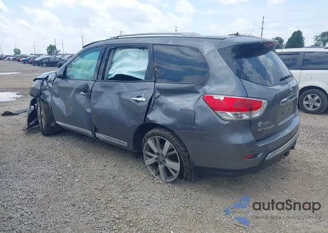 2015 Nissan Pathfinder Platinum/S/Sl/Sv из США, поврежденный, VIN 5N1AR2MM7FC671073